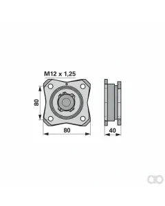Prillinger - 00281150 - Lagerung Anstelle Maschio M381