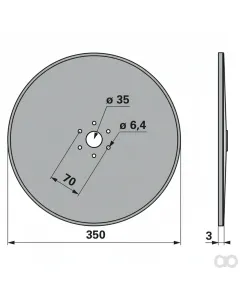 Prillinger - 00310261 - Saescheibe Anstelle Von Lemken