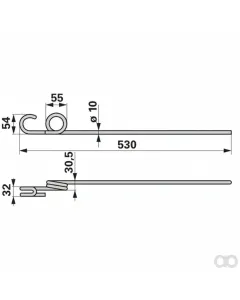 Prillinger - 00310339 - Striegelzinke Anstelle Einboeck