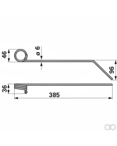 Prillinger - 00310371 - Hackstriegelzinke Anstelle Von