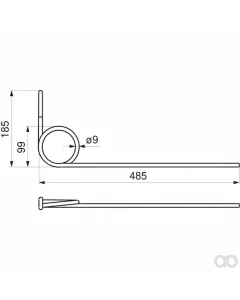 Prillinger - 00310413 - Saatstriegelzinke Anstelle Von