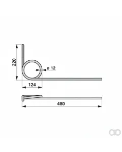 Prillinger - 00310419 - Saatstriegelzinke Anstelle Von