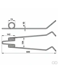 Prillinger - 00310504 - Saatstriegelzinken Anstelle Von