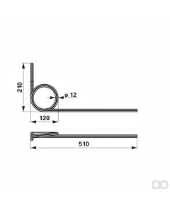 Prillinger - 00310514 - Saatstriegel Anstelle Von Double