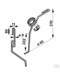 Prillinger - 00310520 - Saatstriegelzinken Anstelle Von