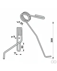 Prillinger - 00310521 - Saatstriegelzinken Anstelle Von