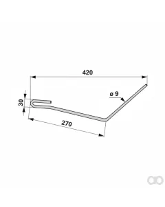 Prillinger - 00310548 - Saatstriegelzinken Anstelle Von