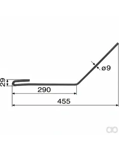 Prillinger - 00310549 - Saatstriegelzinken Anstelle Von