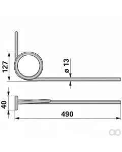 Prillinger - 00310619 - Saatstriegelzinke Anstelle Von