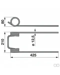 Prillinger - 00310620 - Saatstriegelzinke Anstelle Von