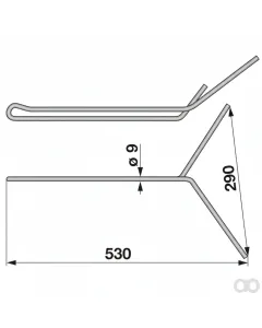 Prillinger - 00310627 - Saatstriegelzinke Anstelle Von