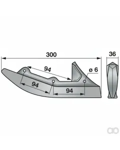 Prillinger - 00310645 - Saescharkeil Anstelle Von Nodet