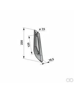 Prillinger - 00310741 - Drillschare Anstelle Kuhn R204