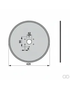 Prillinger - 00310781 - Saescheibe Anstelle Gaspardo G1