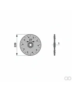 Prillinger - 00310788 - Saescheibe Anstelle Gaspardo 22