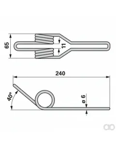 Prillinger - 00310811 - Saatstriegelzinke Anstelle Von