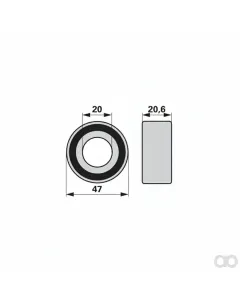 Prillinger - 00310884 - Lager Anstelle Von Monosem 701