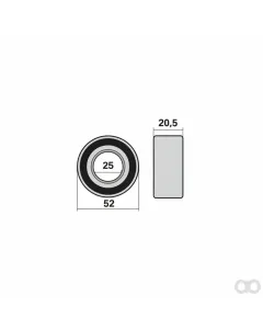 Prillinger - 00310885 - Lager Anstelle Von Lemken 3198