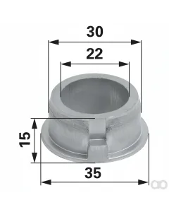 Prillinger - 00318544 - Lagerbuechse Rund Nordsten 7000