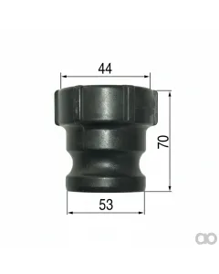 Prillinger - 00340240 - Fixloc Vaterteil Innengewinde