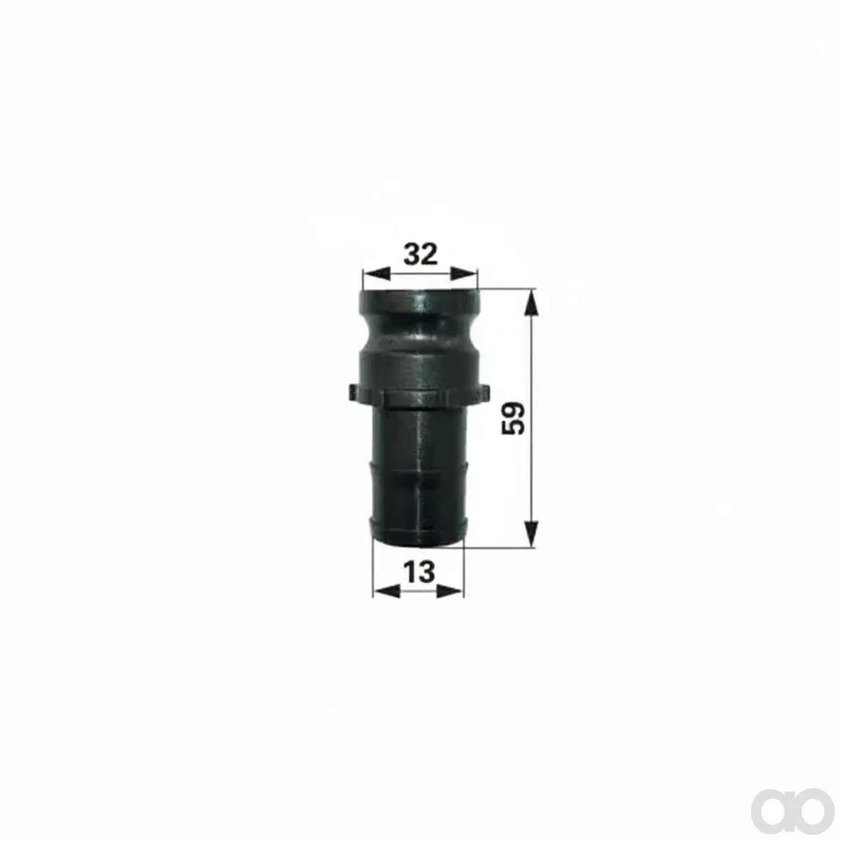 Prillinger - 00340253 - Fixloc Vaterteil Schlauchtuelle