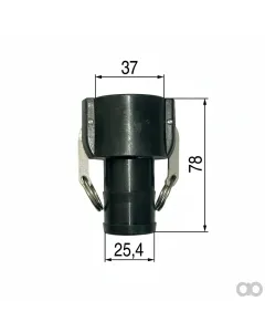 Prillinger - 00340275 - Fixloc Mutterteil Schlauchtuelle