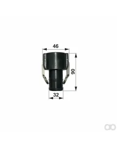 Prillinger - 00340276 - Fixloc Mutterteil Schlauchtuelle
