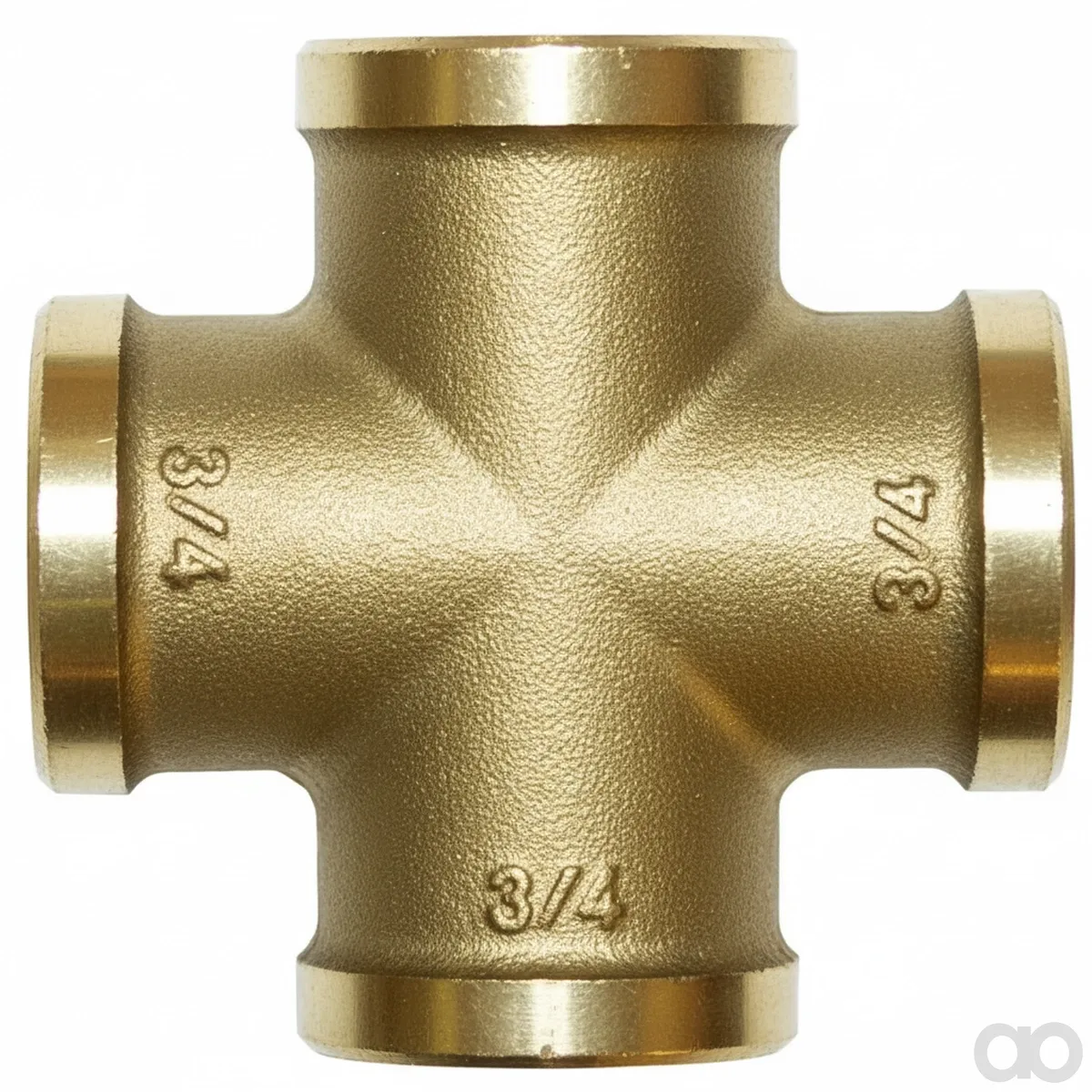 Prillinger - 00340593 - Kreuzstueck Messing Innengewinde