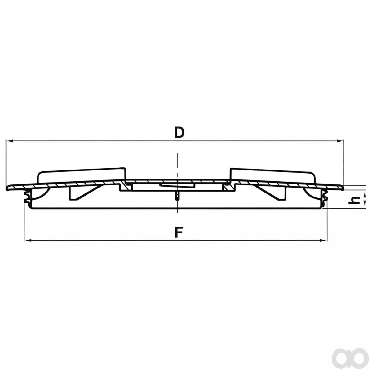 Prillinger - 00340981 - Behaelterdeckel Komplett 355Mm
