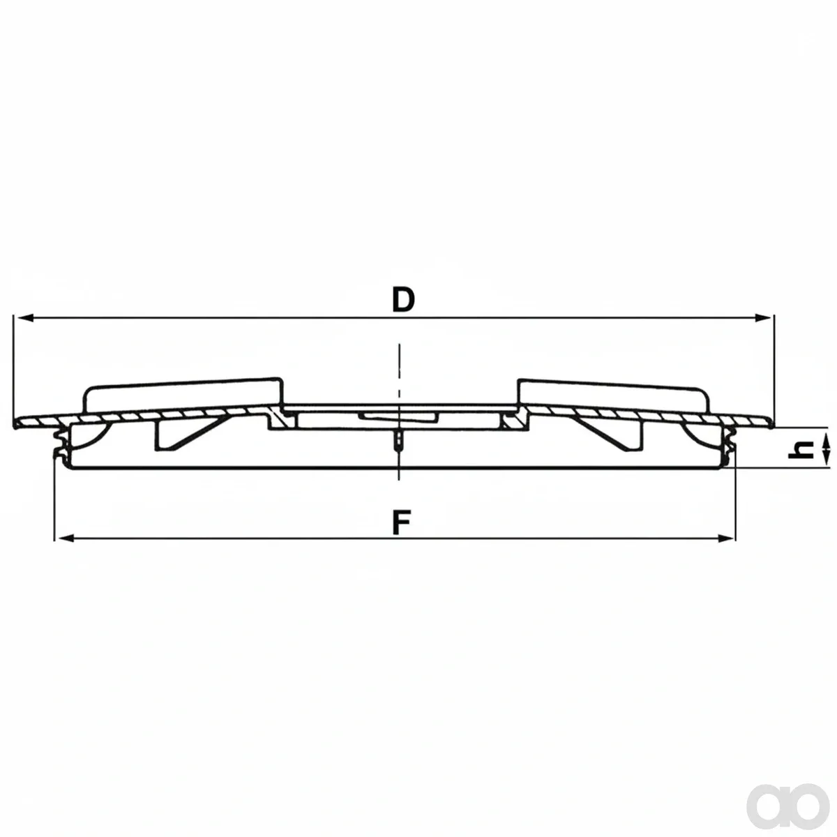 Prillinger - 00340982 - Behaelterdeckel Komplett 455Mm