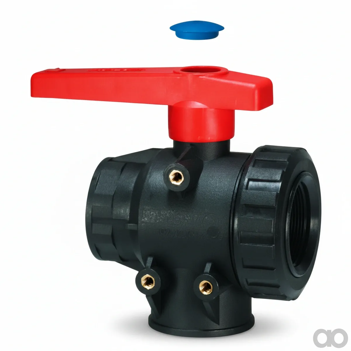Prillinger - 00342105 - 3 - Wege Kugelhahn 1 Zoll