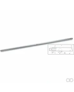 Prillinger - 00342249 - Niro-Rohr Vorgebohrt 1/2 Zoll