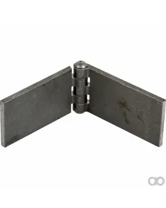 Prillinger - 00350359 - Tuerscharnier 80x120x6 mm blank