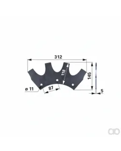 Prillinger - 00364227 - Saegeblatt Roh Anstelle Von Kir