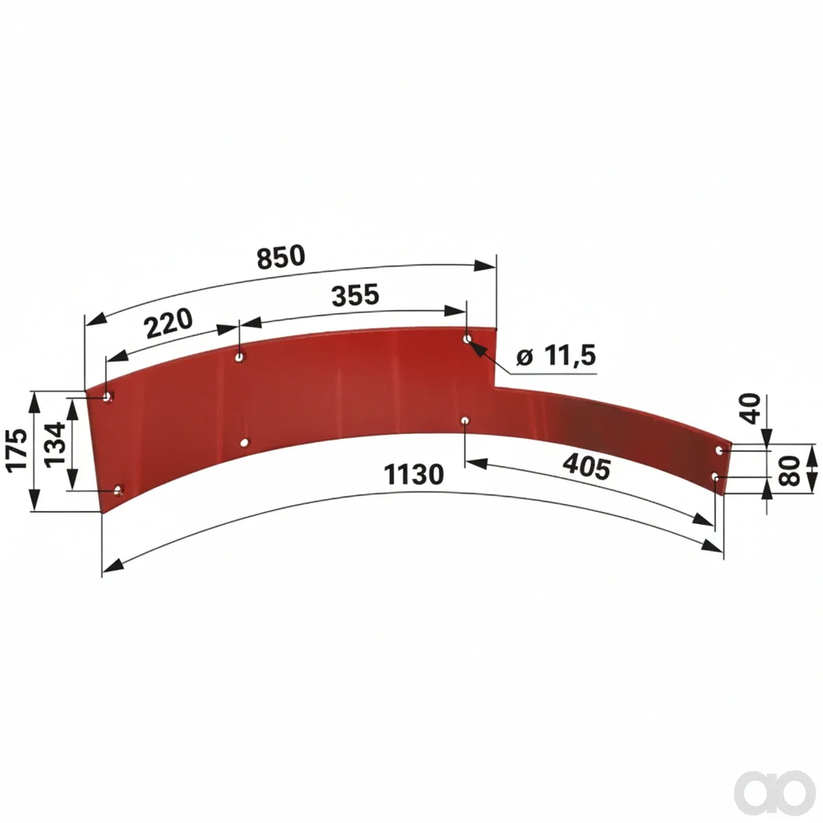 Prillinger - 00364377 - Leitblech Stangen Anstelle Von S