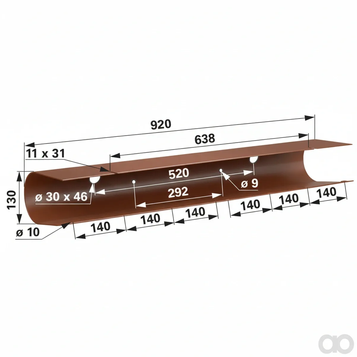 Prillinger - 00364380 - Bodenblech Mitte Anstelle Von