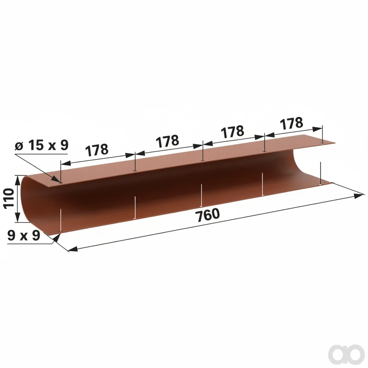 Prillinger - 00364382 - Wellenschutz Rechts Und Stangen