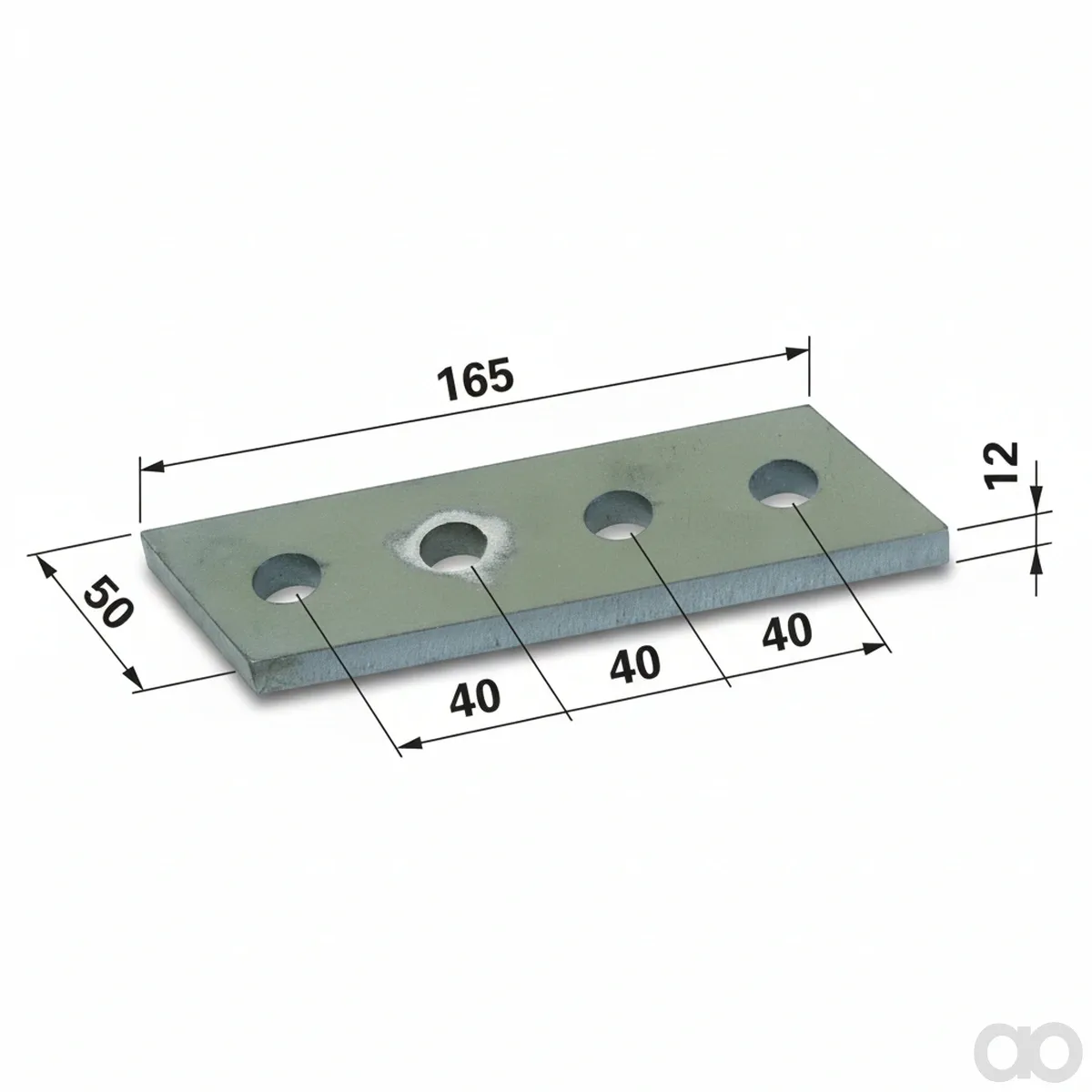 Prillinger - 00364404 - Schraubzinken 165X50X12, Zu Te