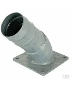 Prillinger - 00381326 - Stahlflansch 45 Grad mit Schla