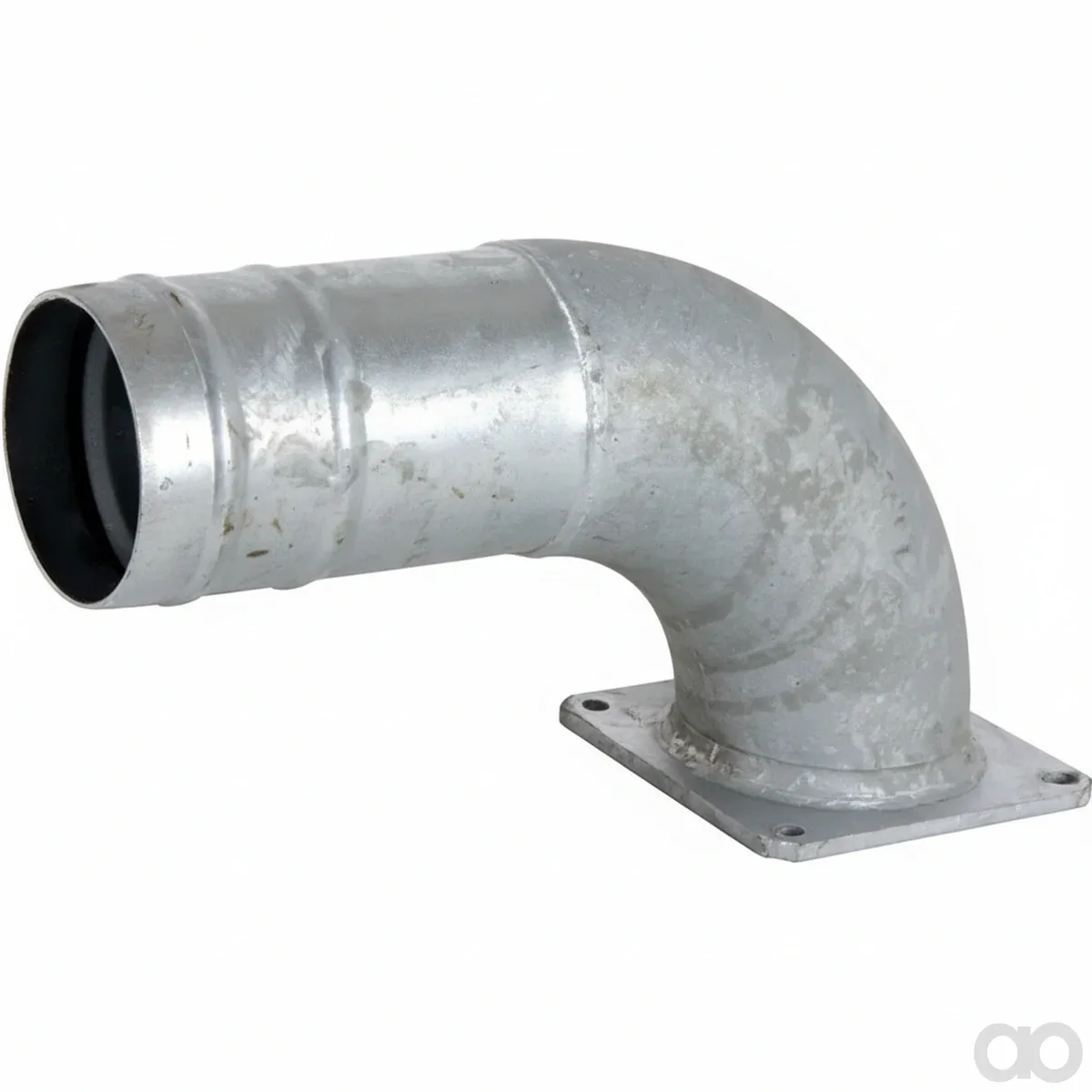 Prillinger - 00381343 - Stahlflansch 90 Grad mit Schlauch