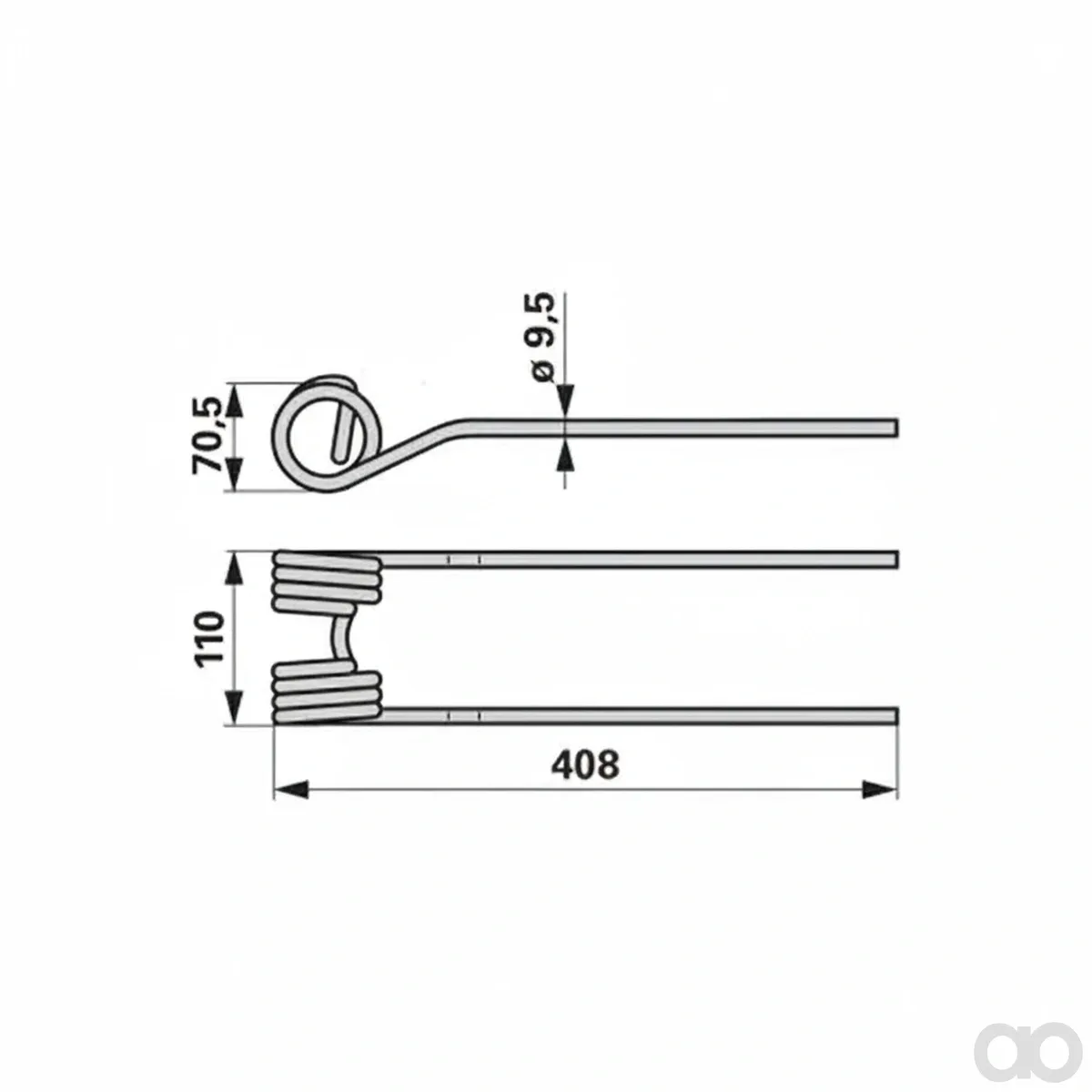 Prillinger - 00401383 - Kreiselheuerzinke Anstelle Von