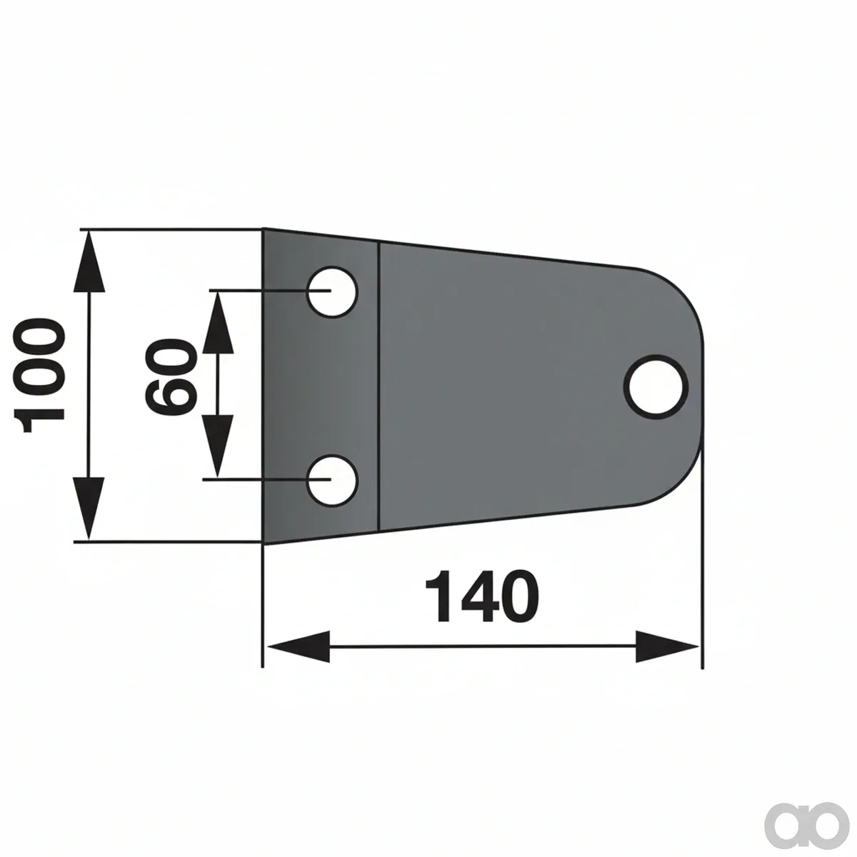 Prillinger - 00411532 - Messerhalter fuer Kleine Trommel