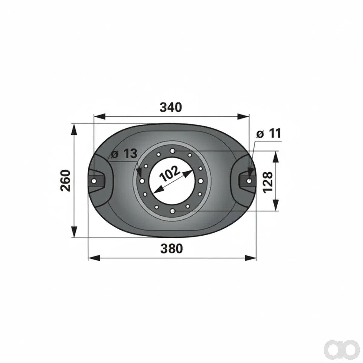 Prillinger - 00412115 - Maehscheibe Anstelle Von Bcs 59