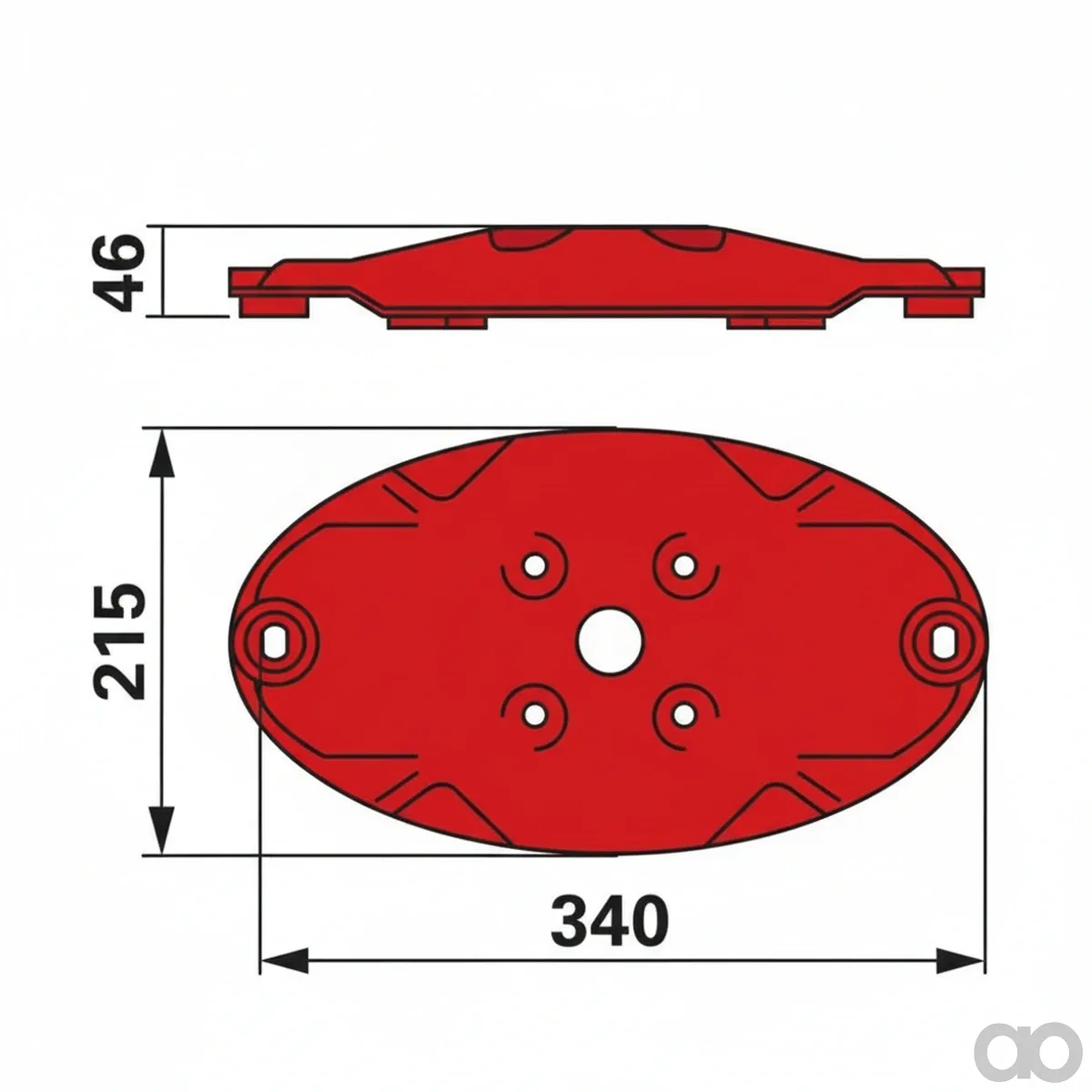 Prillinger - 00412430 - Maehscheibe Anstelle Von Kuhn 5