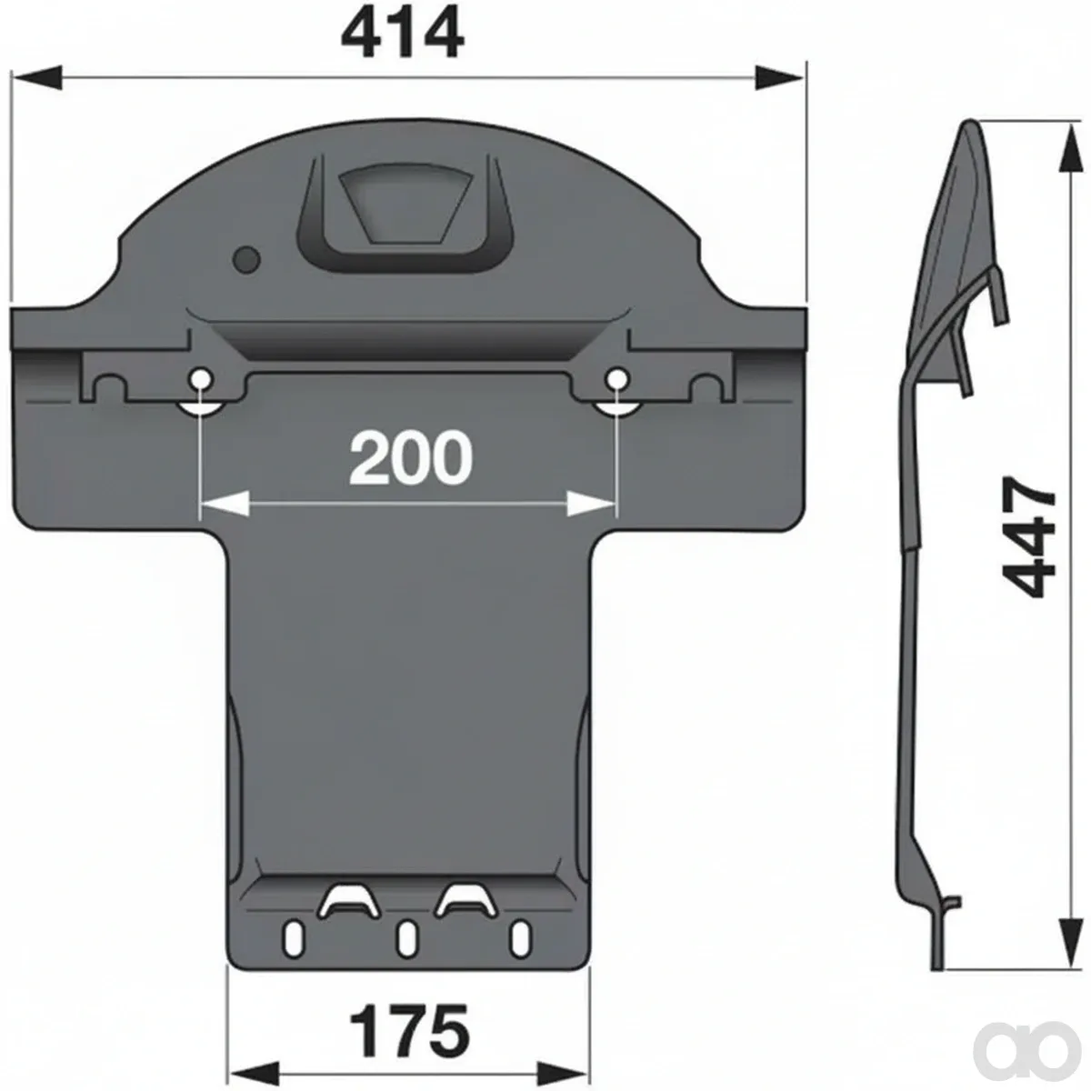 Prillinger - 00413200 - Gleitkufe Anstelle von Claas 1