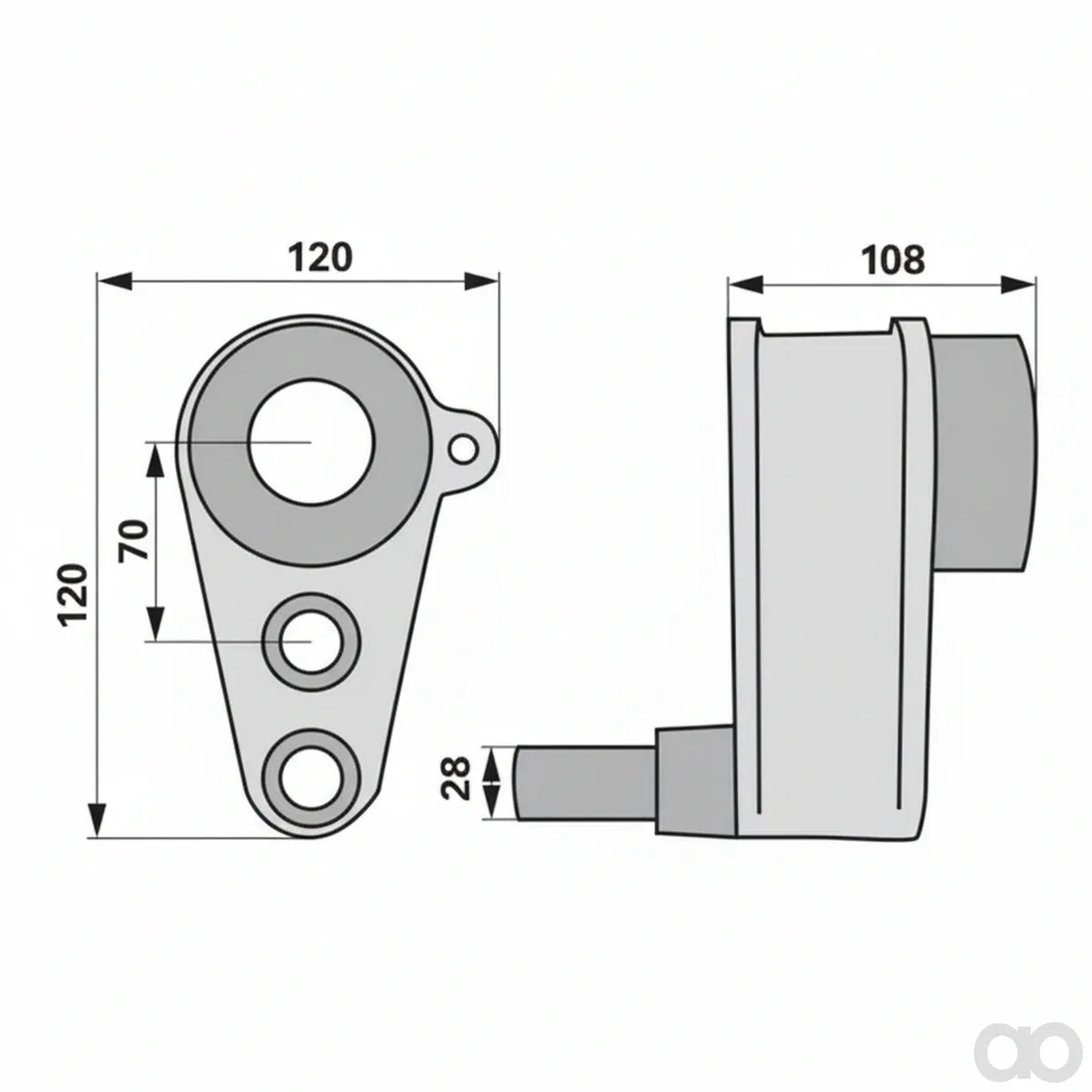 Prillinger - 00413473 - Gehaeuse Anstelle von BCS 532.2