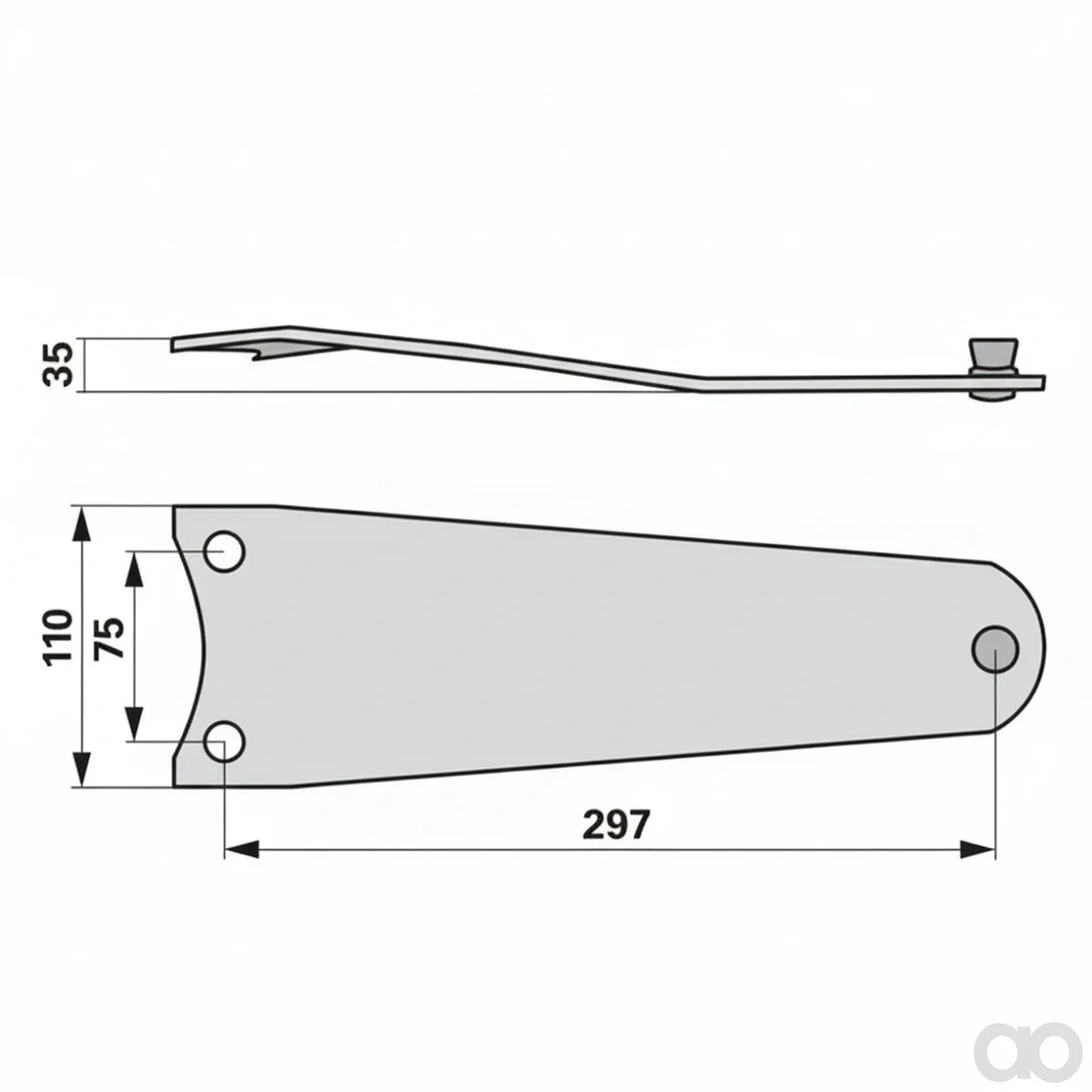 Prillinger - 00413481 - Messerhalter Anstelle Von Galf