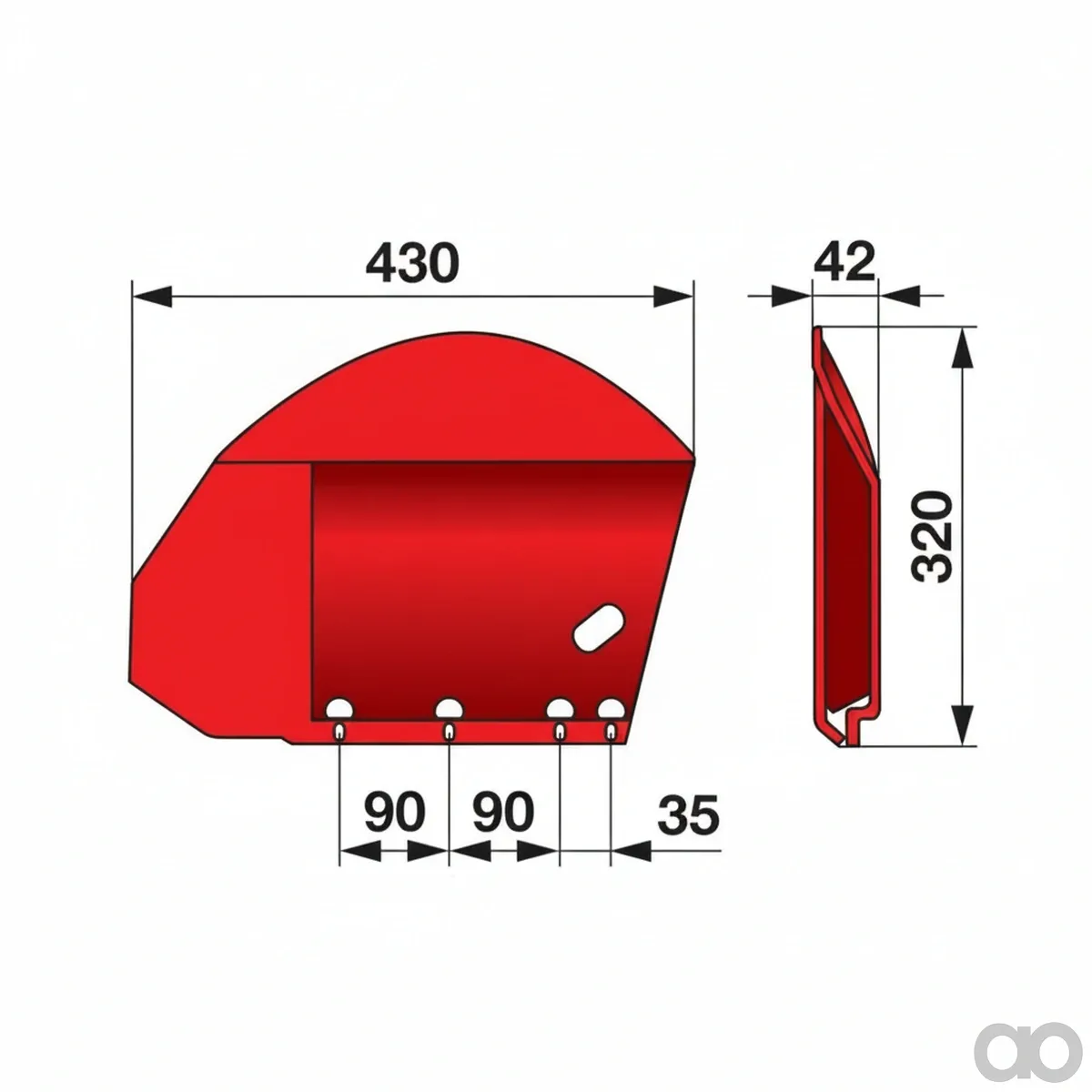 Prillinger - 00413756 - Gleitkufe Stangen