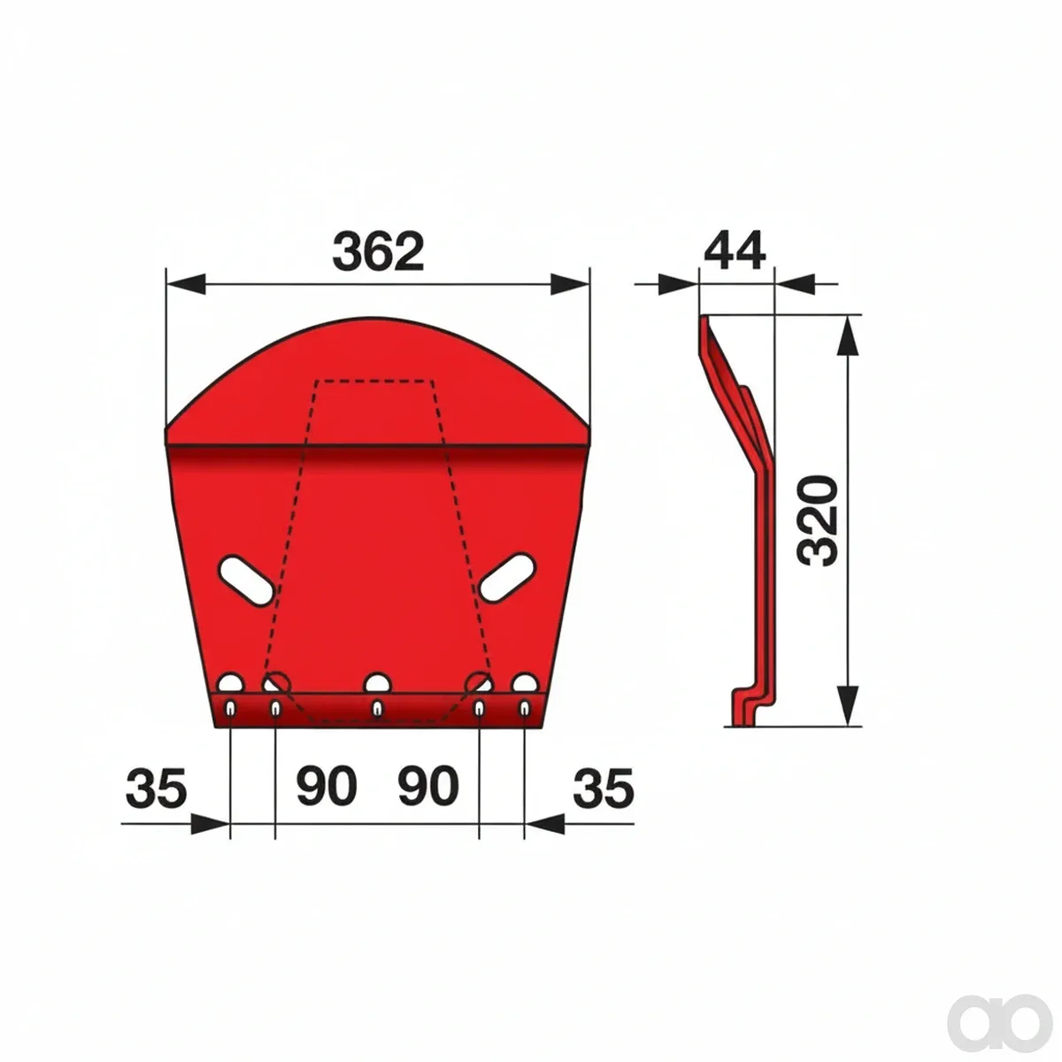 Prillinger - 00413758 - Gleitkufe Original Sip 1553764