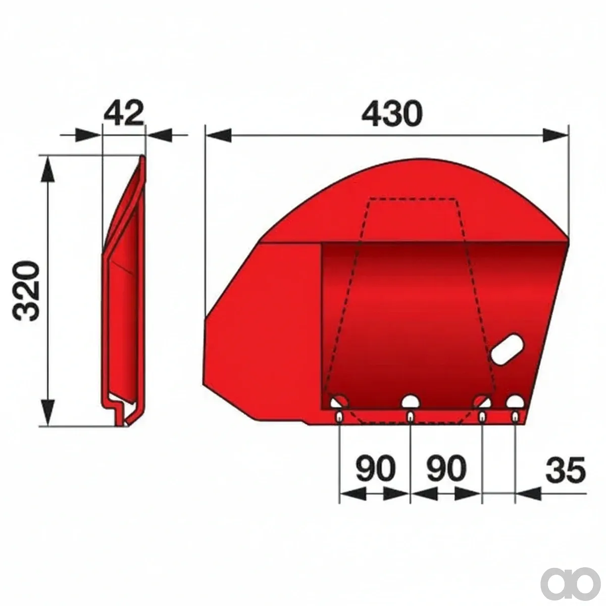 Prillinger - 00413759 - Gleitkufe Stangen Anstelle Von Sip